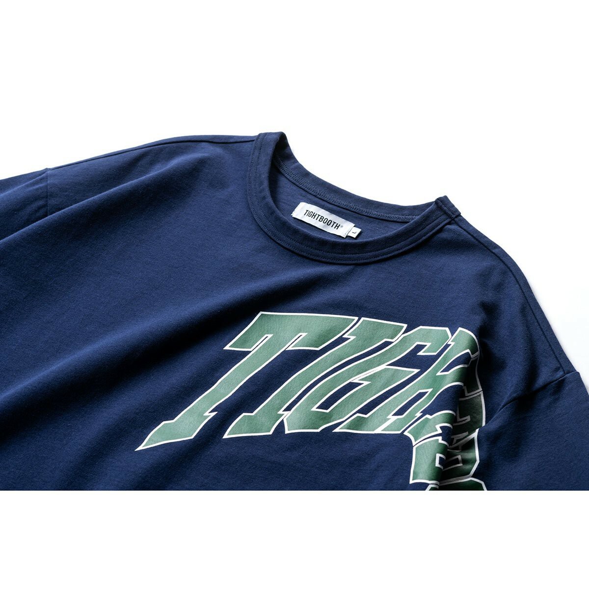 き*つ様 TIGHTBOOTH acid logo 3/4 sleeve t TIGHTBOOTH/ACID LOGO 3/4 SLEEVE T-SHIRT（Black）［7分袖T-23