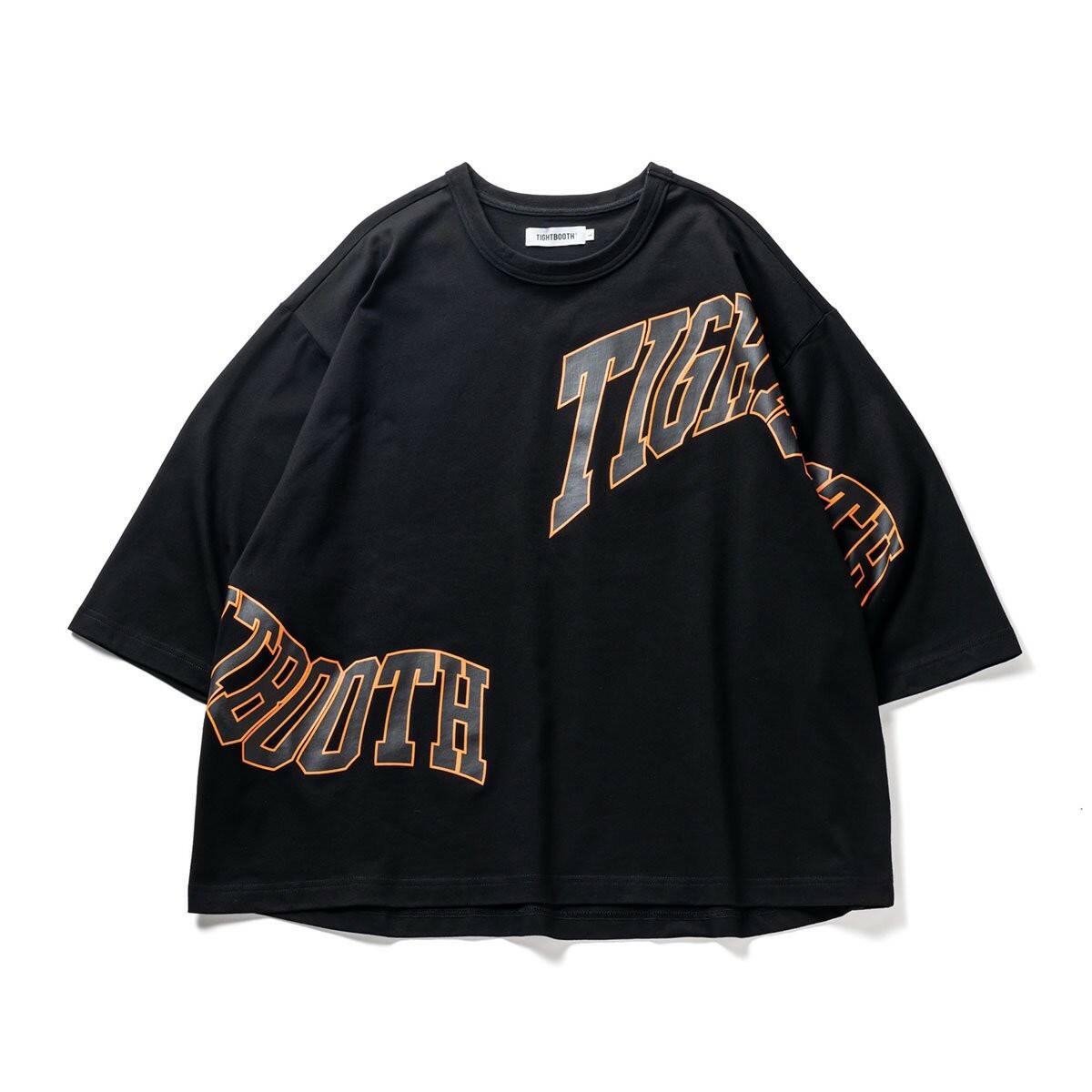 TIGHTBOOTH - ACID LOGO 3/4 SLEEVE T-SHIRT / 2COLORS