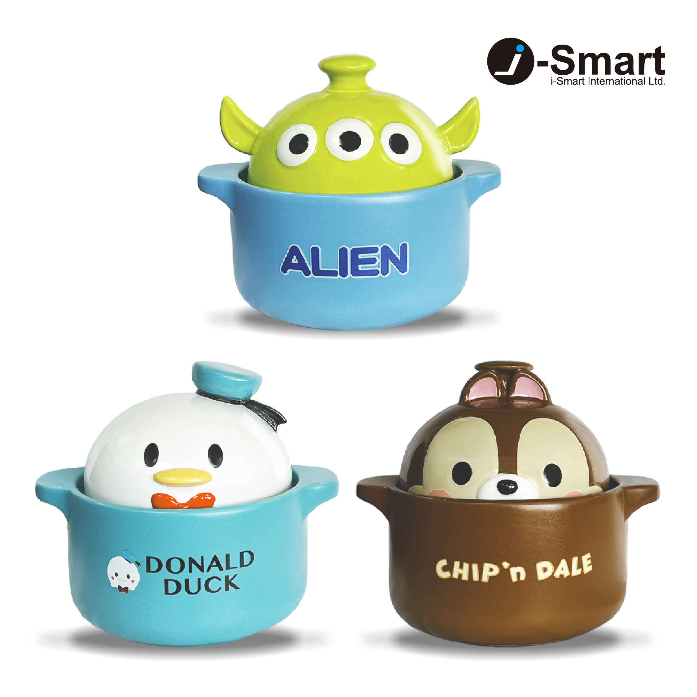 i-Smart-迪士尼-大頭陶瓷煲-三眼仔