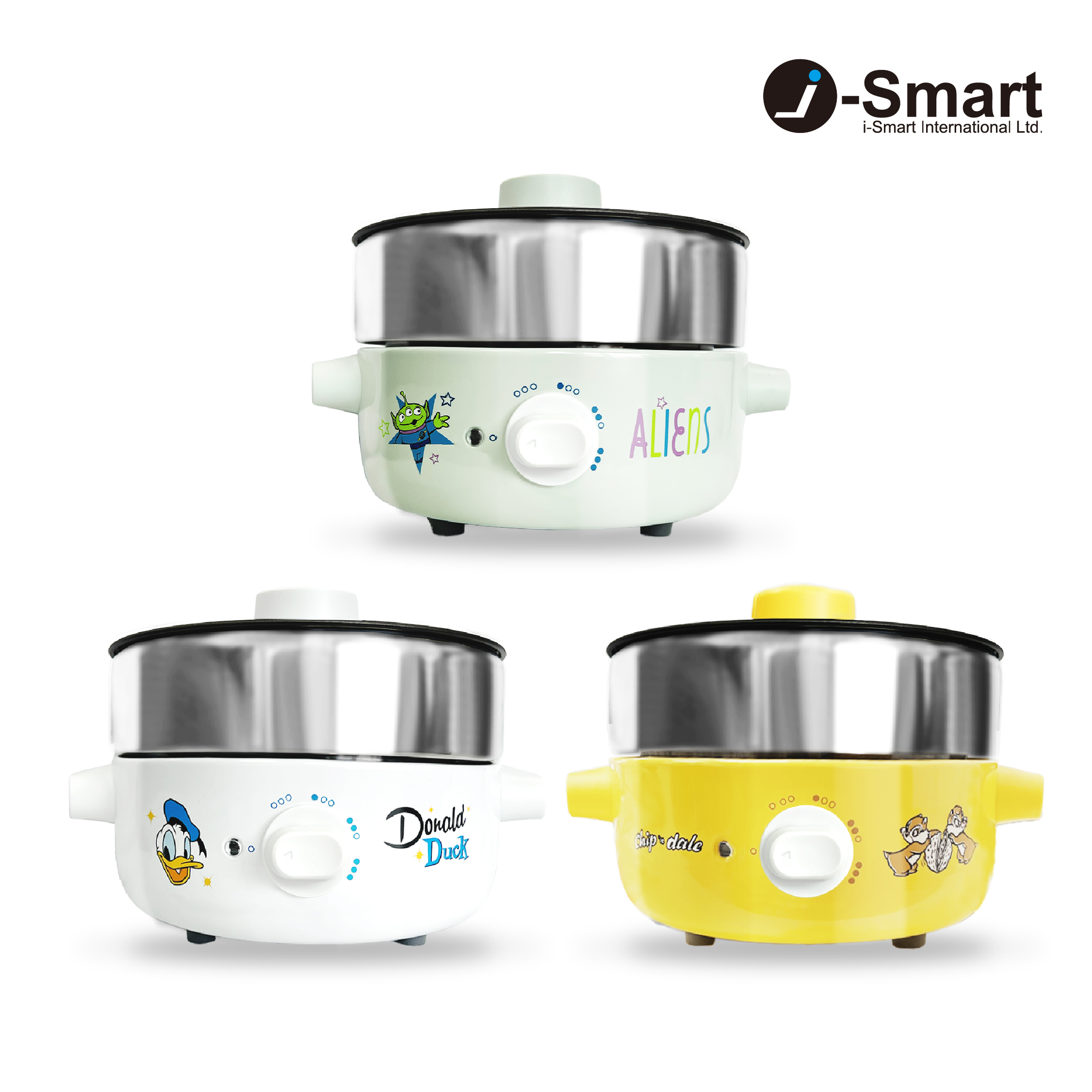 i-Smart-迪士尼-多功能煮食鍋-三眼仔