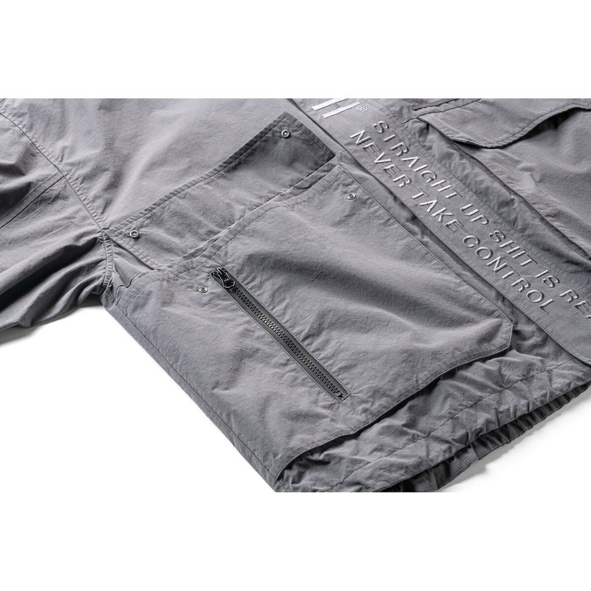 TIGHTBOOTH - RIPSTOP TACTICAL JACKET / CHARCOAL