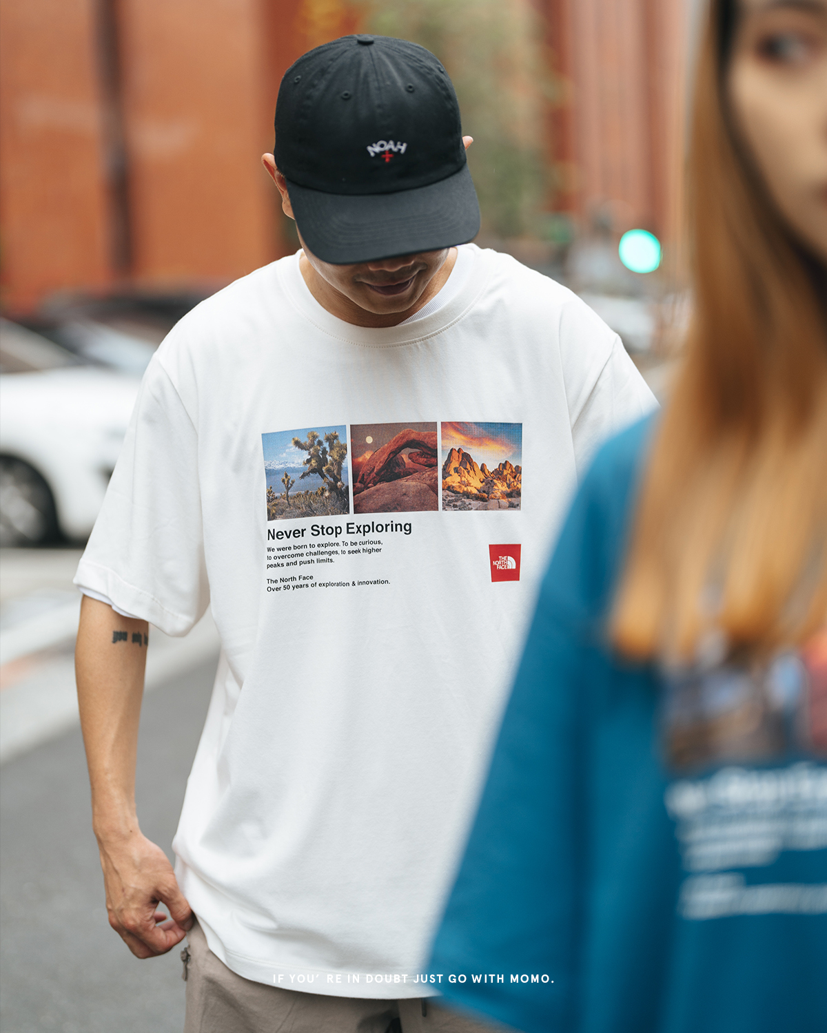 The North Face 復古圖TEE NF0A81N7N3N 白 / NF0A81N7EFS 綠