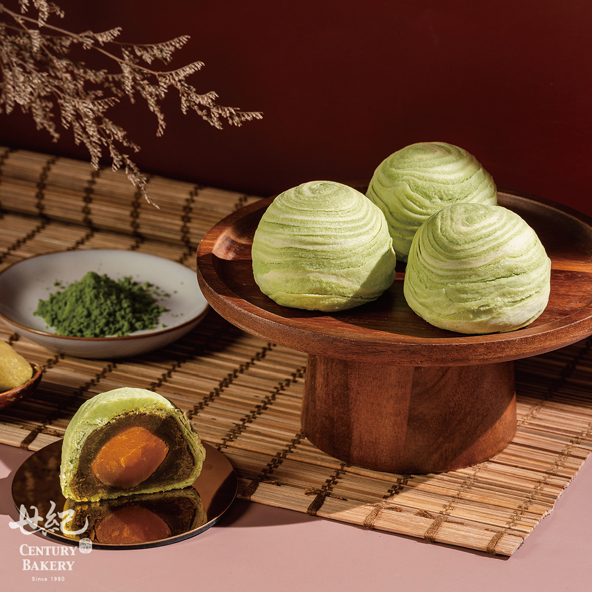 【千層茗香酥(奶蛋素)】9入/盒