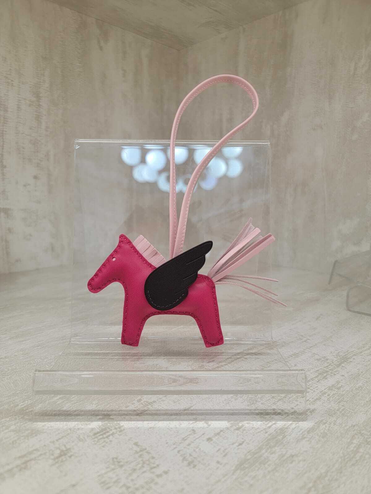 Hermes rodeo pegase framboi/rose Sakura/0G rouge sellier pm SIZE 覆盆子/櫻花粉/馬鞍紅飛馬