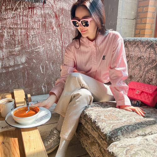 [GBCC] Limit stripe shirt