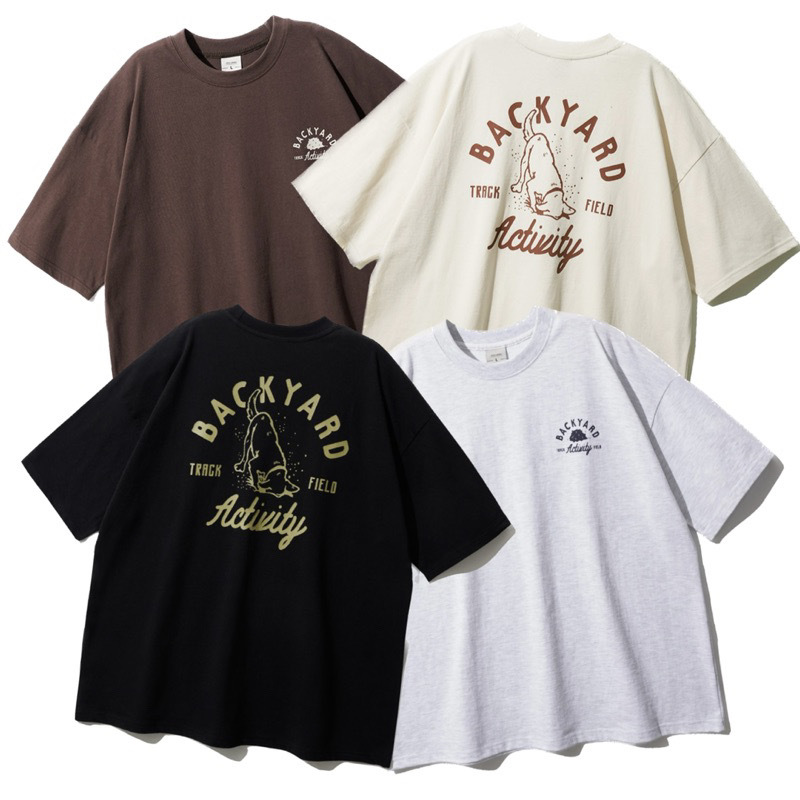 <預購> 韓國fp142 BACKYARD 狗狗高磅純棉短Ｔ