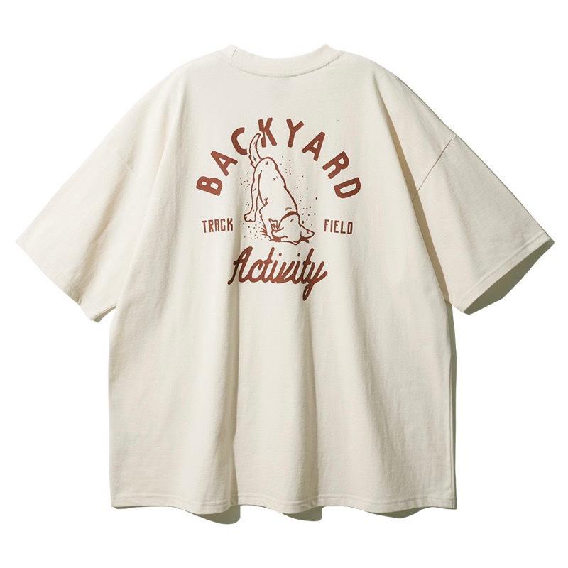 <預購> 韓國fp142 BACKYARD 狗狗高磅純棉短Ｔ