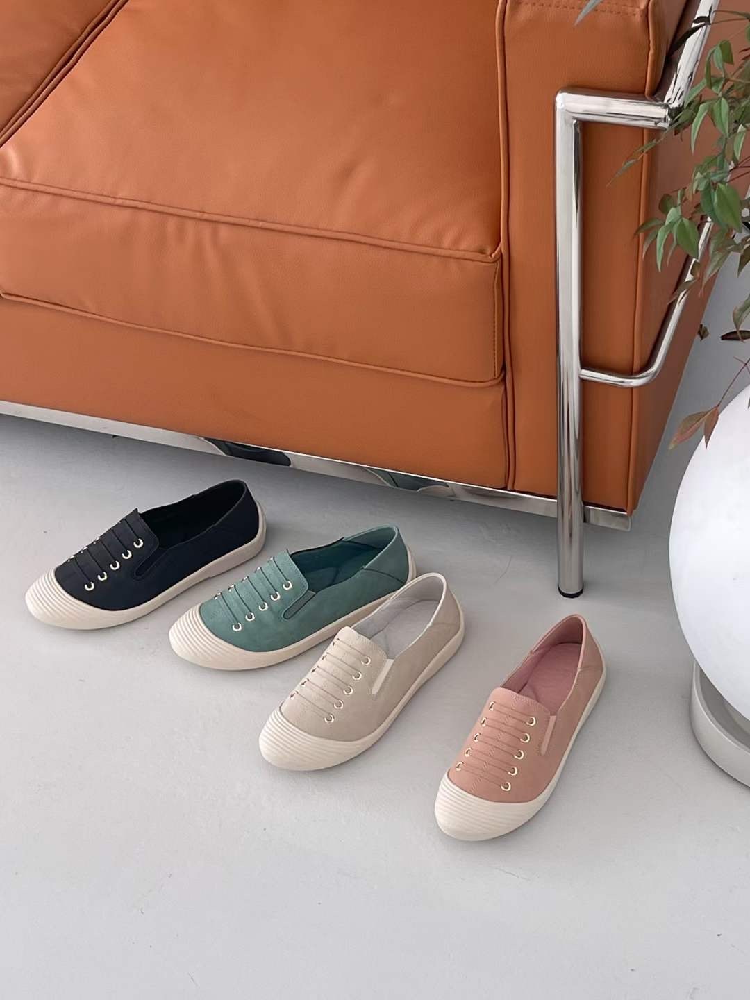 五行帶超舒服懶人鞋(88045)