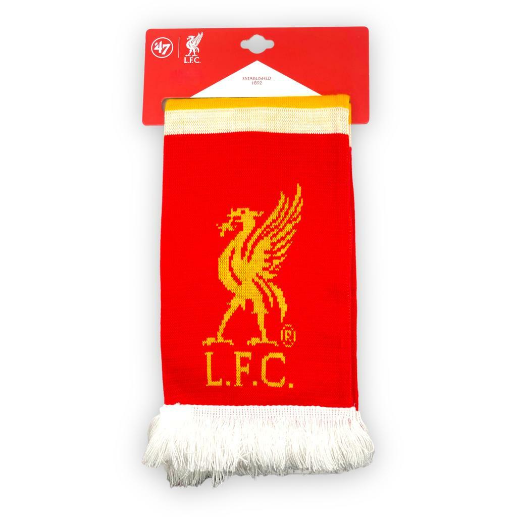 利物浦紅白黃橫紋頸巾