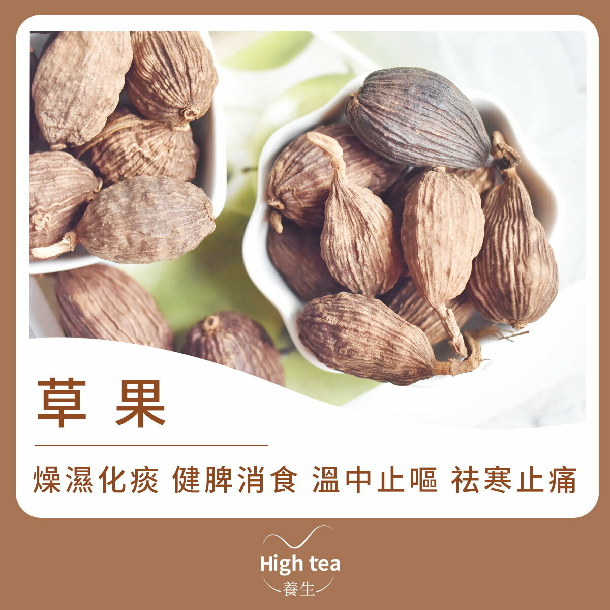 草果 (100g/1pc) 祛除腥味 健脾開胃