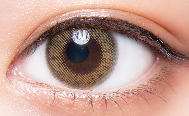 Colors 1day Color Contact Lens (Half Olive Brown)日本Colors1d每日即棄有色隱形眼鏡 10片