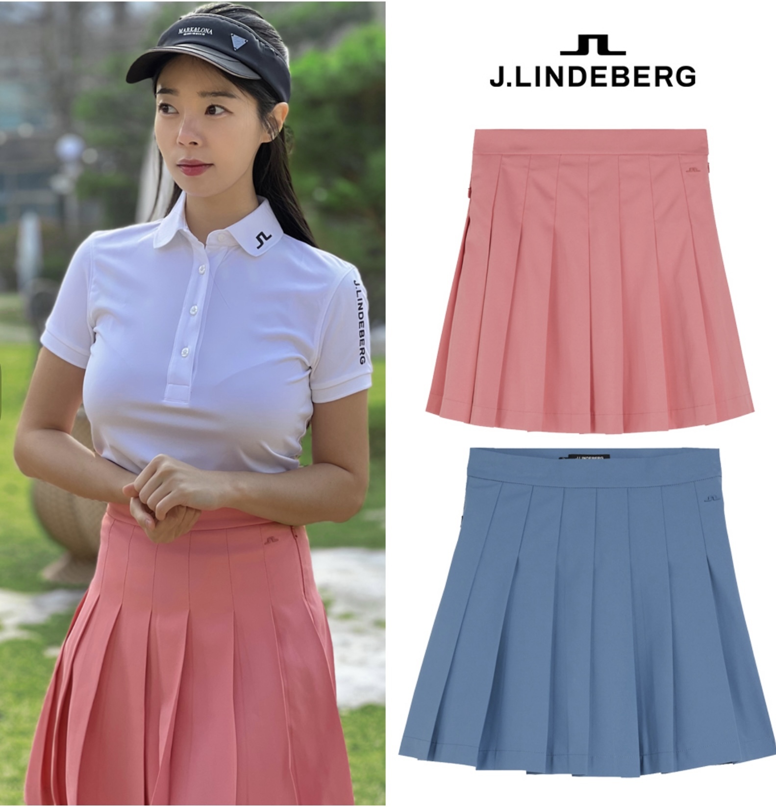 女【現貨】JL正品折扣/JLindeberg naomi golf skirt bridge/經典款式百褶裙褲/ 2620JL,2621JL