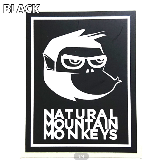 日本Natural Mountain Monkeys ORIGINAL STICKER 貼紙