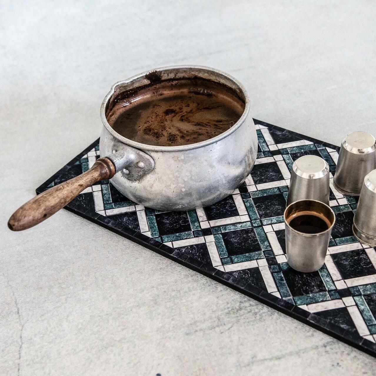 Beija Flor - 大理石馬賽克隔熱墊(20*30)