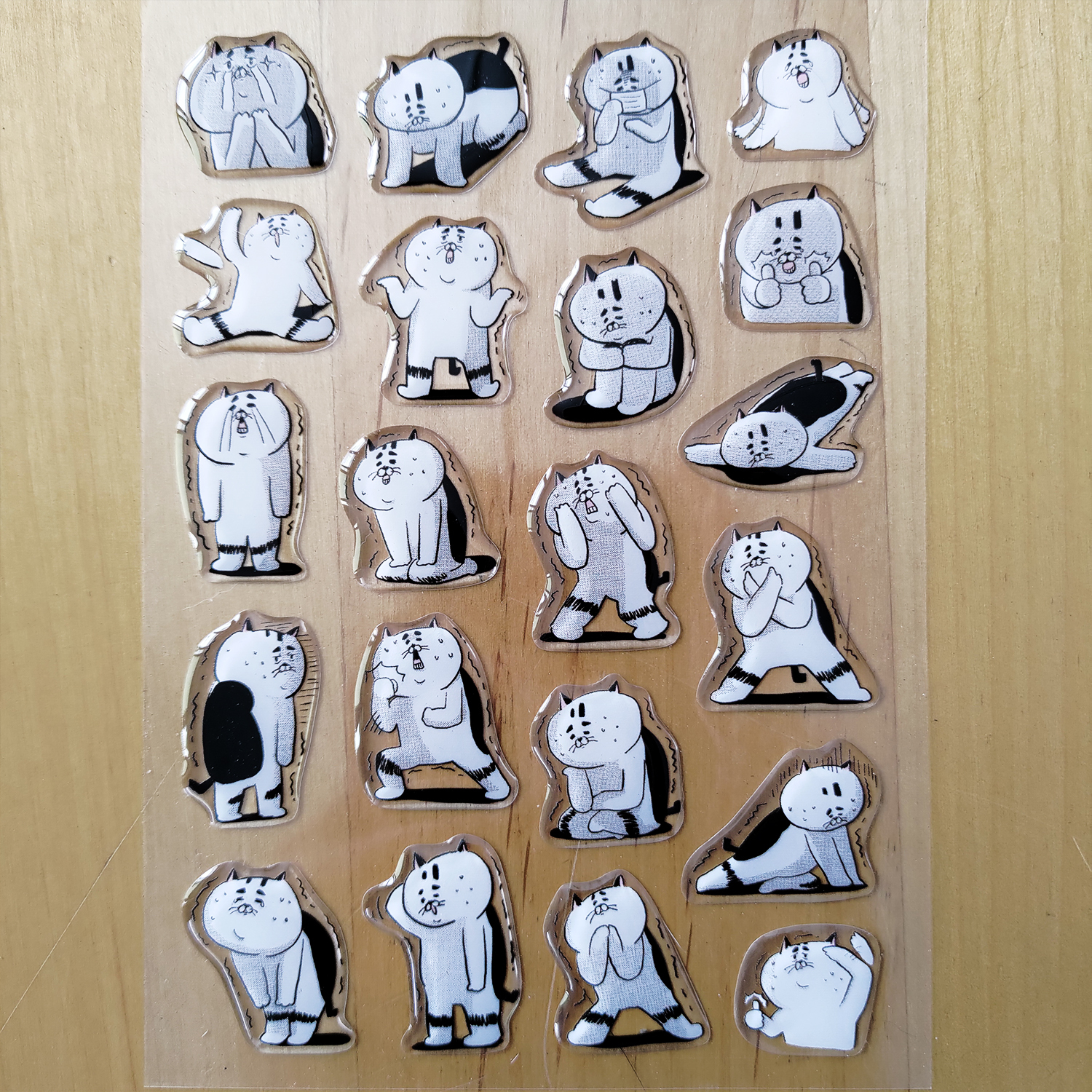 【ehcat貓室友】貓室友滴膠貼紙