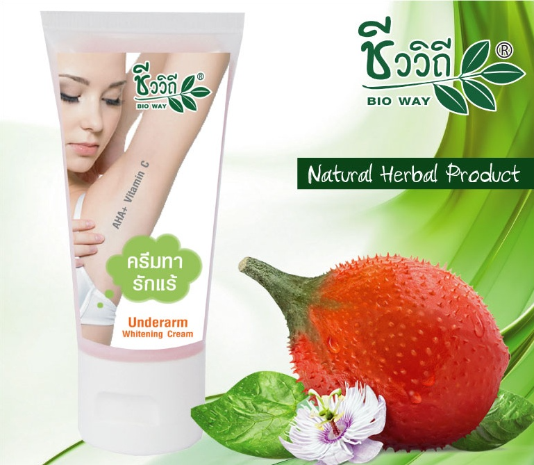 泰國 ISO 腋下亮白防臭乳液 50g｜改善暗沉・長效淨味・AHA＋維他命C嫩白配方