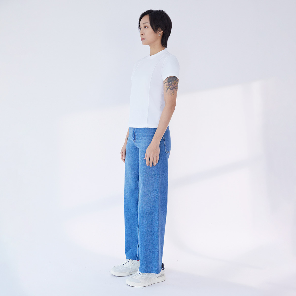 Walk 純棉合身短版短袖