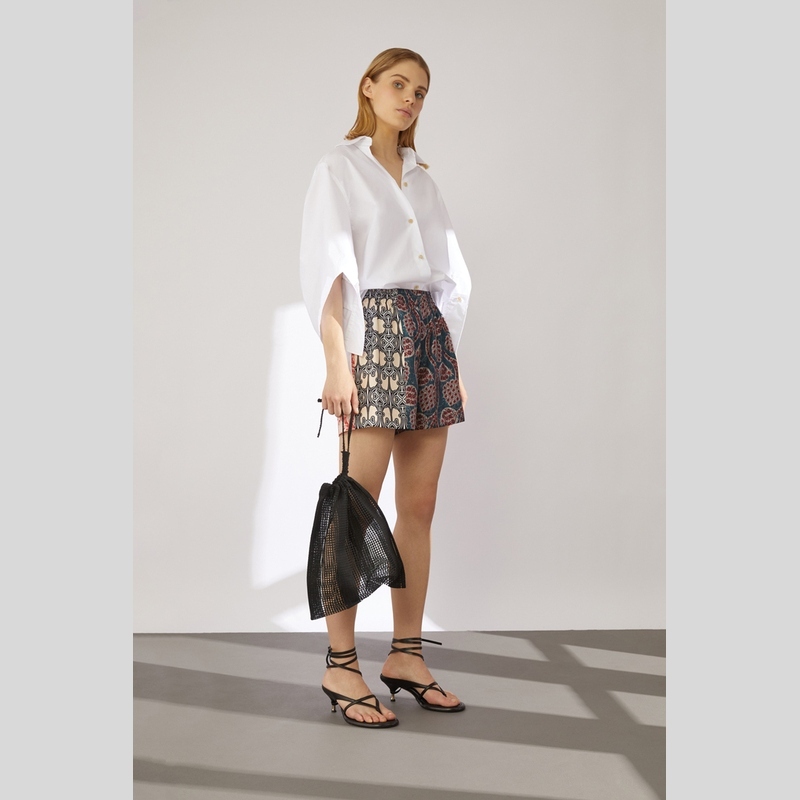 ERIKA CAVALLINI - 混色印花短褲