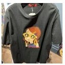 [S] YSW FASHION CHARACTER PRINT T-SHIRT,BLACK, G2WTS30BKRA [FINAL SALE] (SYW151)