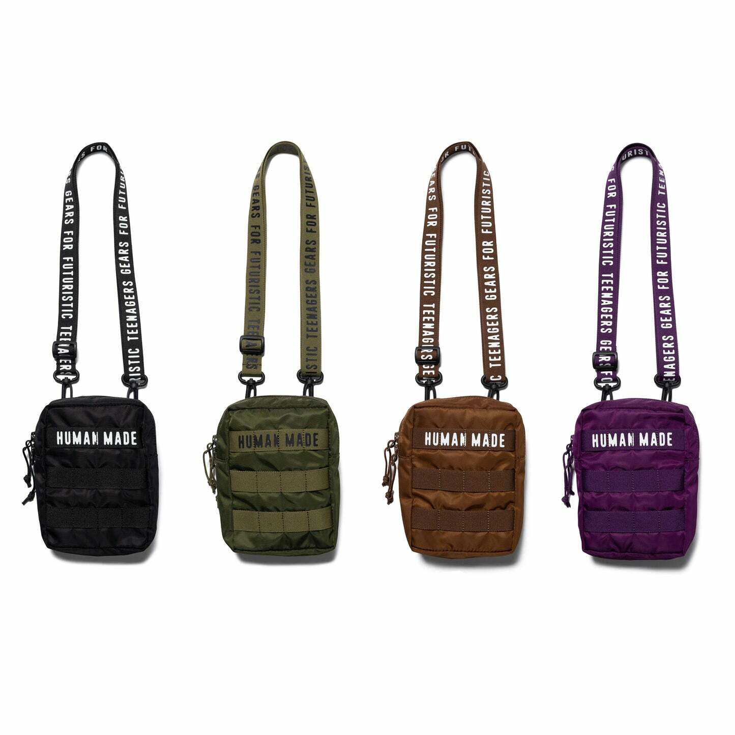 2023SS HUMAN MADE MILITARY POUCH #2 側背小包4色現貨