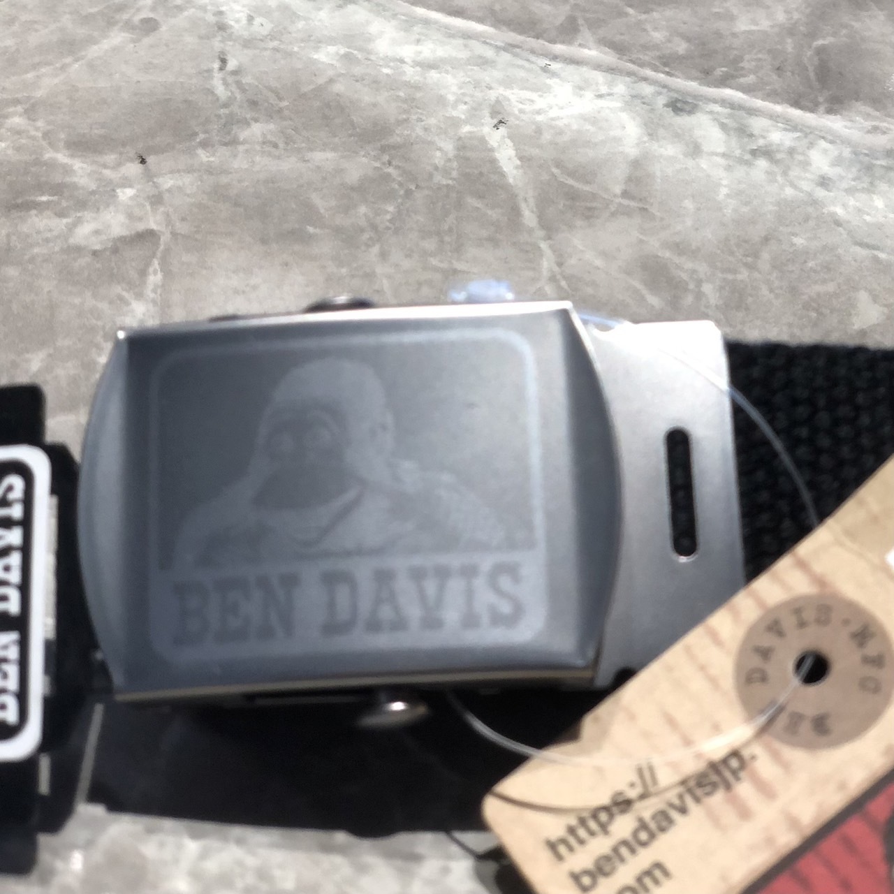 Ben Davis Webbed Belt 經典Logo帆布鐵扣皮帶 BDW-8134