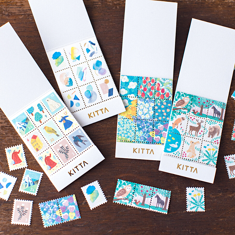 King Jim Sticker－KITTA Stamp Series (Japanese Stationery Brand)