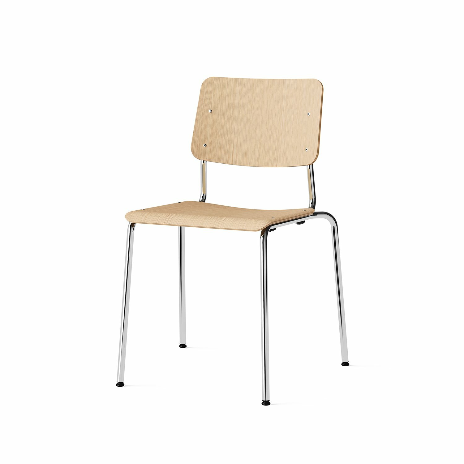 FORE Chair - 原木/電鍍
