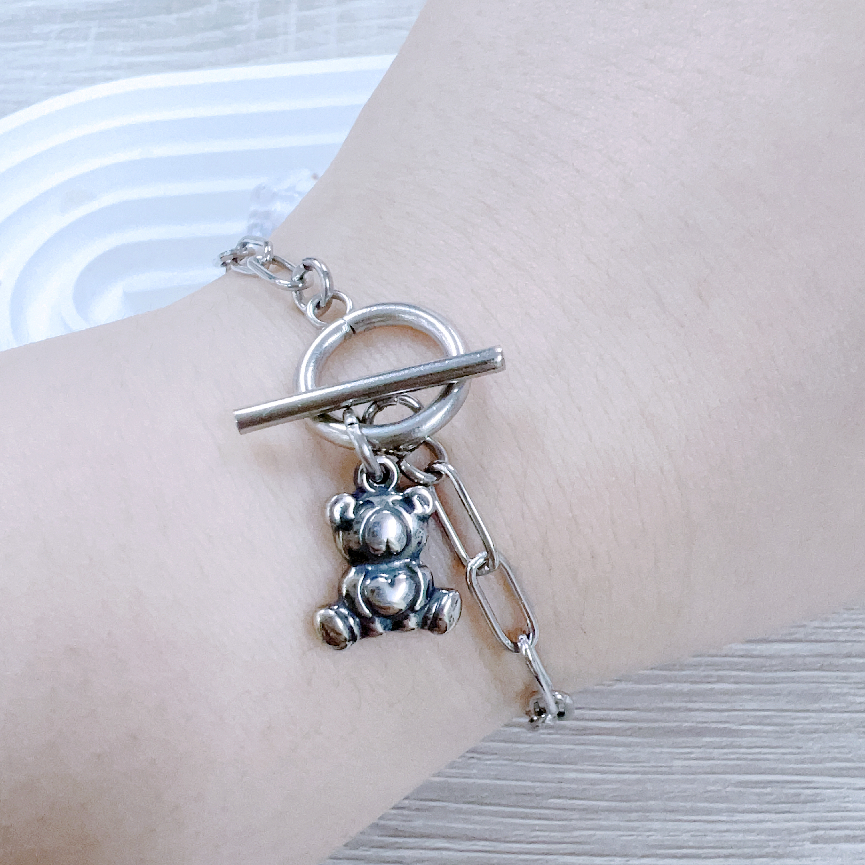 現 貨 | KR 熊仔圈圈手鏈 1012