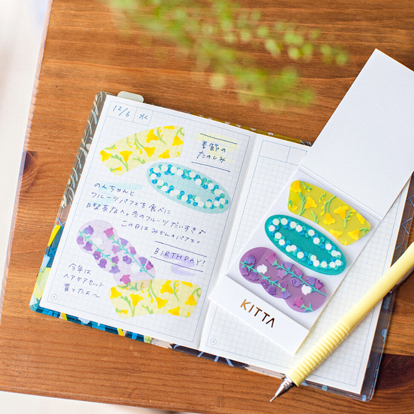 King Jim Masking Tape－KITTA Die-cut Clear Series (Japanese Stationery Brand)