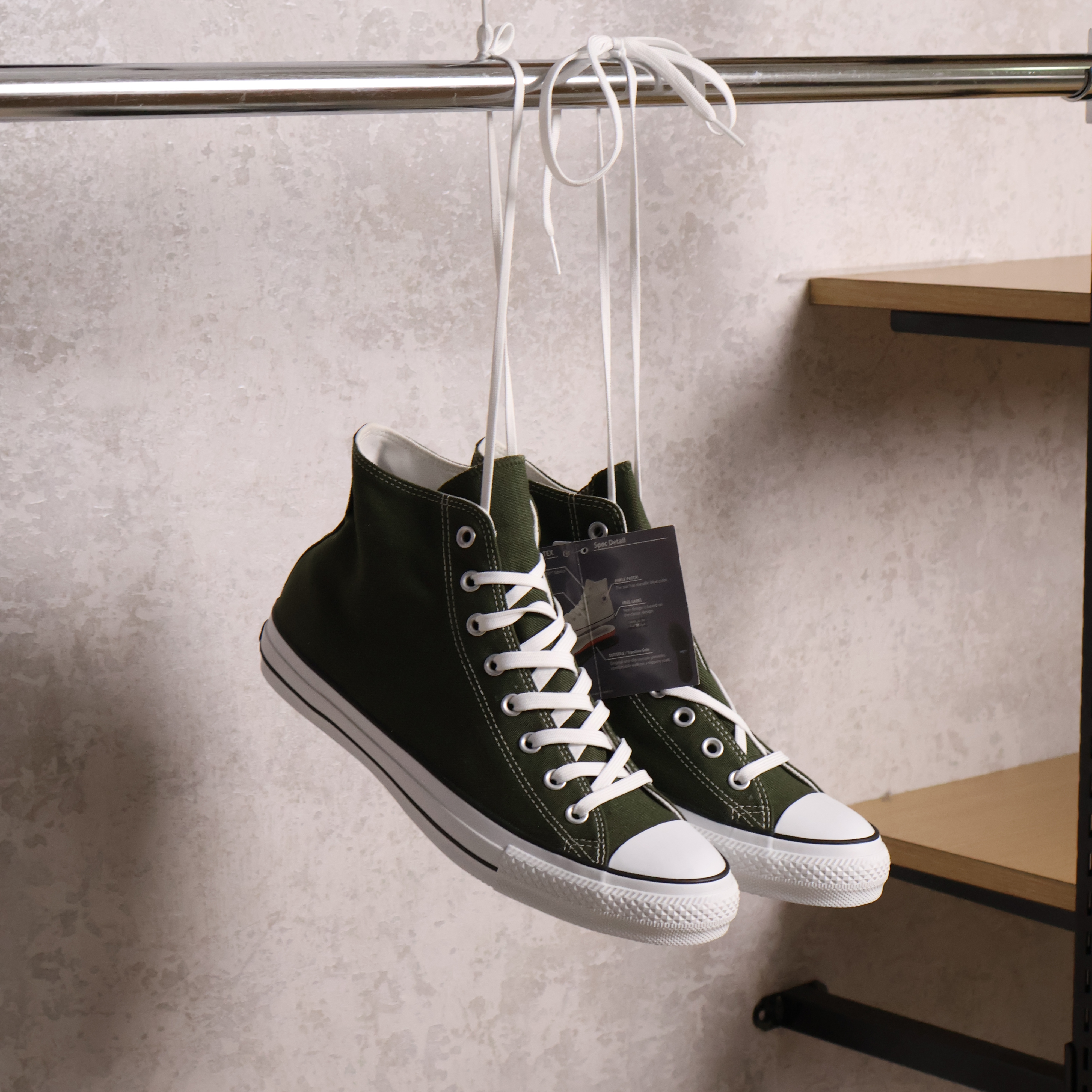 CONVERSE ALL STAR 100 GORE-TEX HI 日本 限定 防水 高統 帆布鞋 綠 現貨