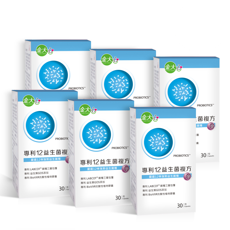 專利12益生菌複方膠囊(30粒)*6盒