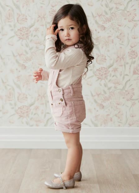 Jamie Kay-Chase Short Cord Overall吊帶褲(Blush)