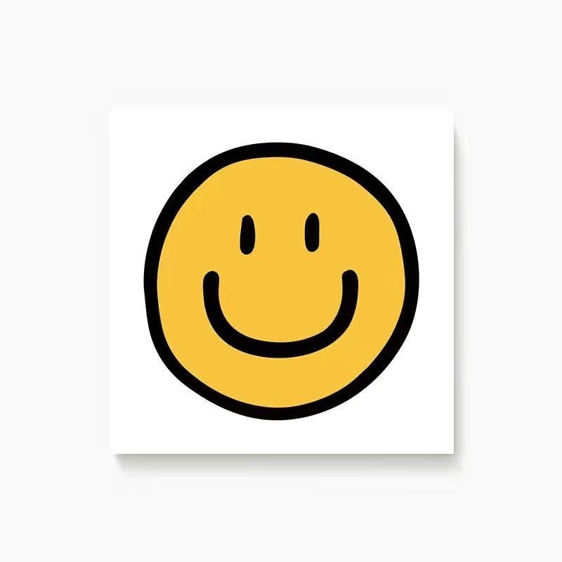 《1951》黃色笑臉裝飾擺設畫