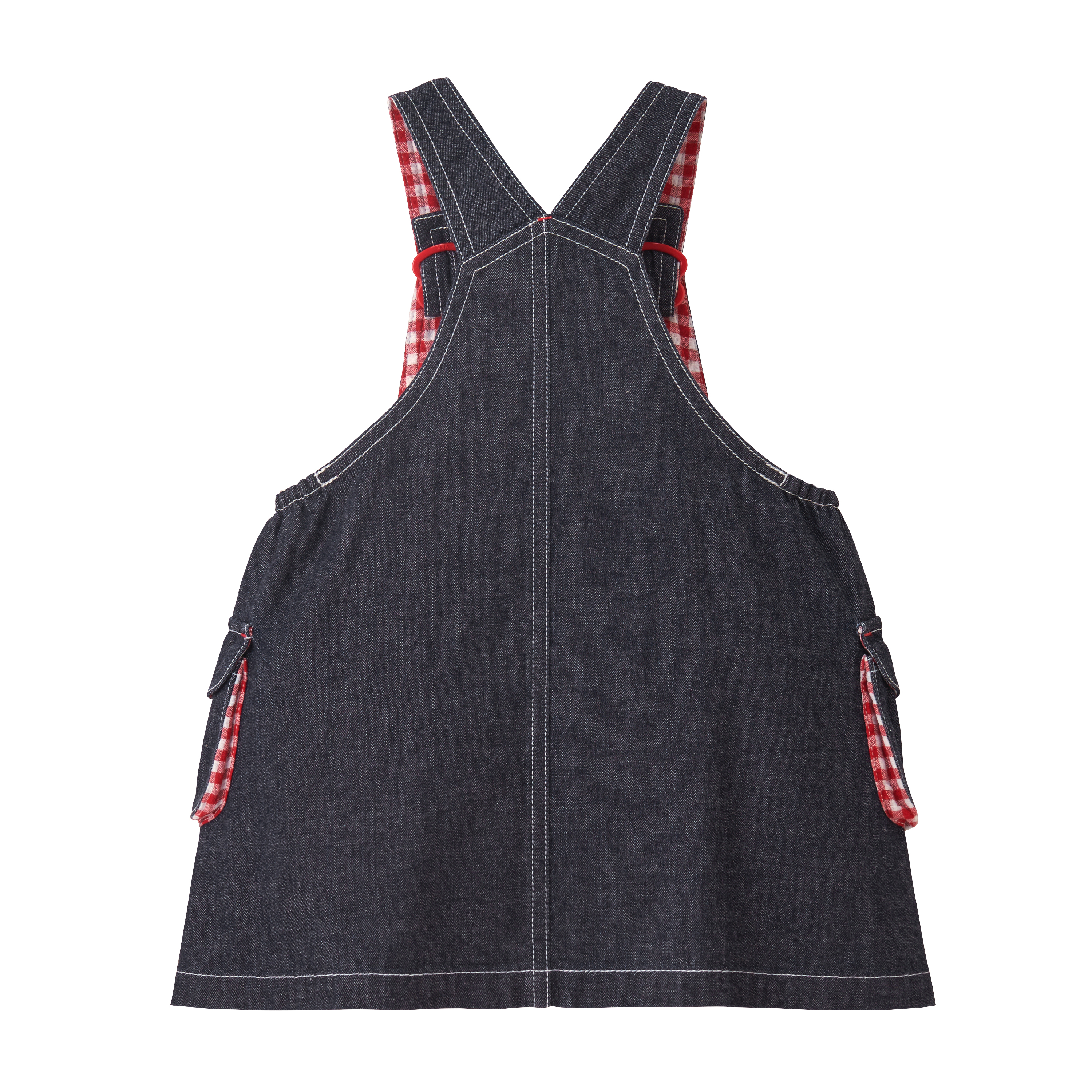 小兔刺繡吊帶裙子