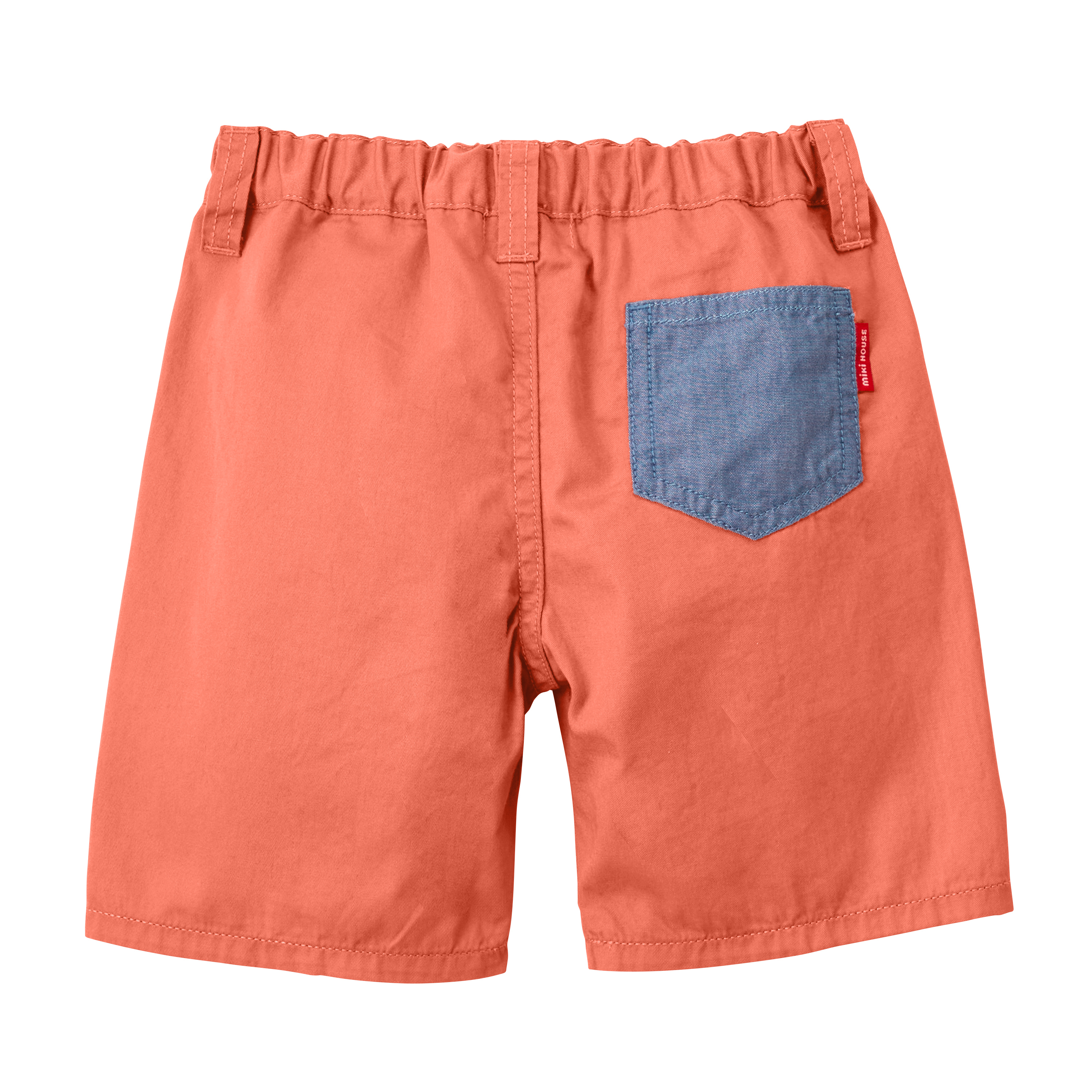 水手熊刺綉短褲