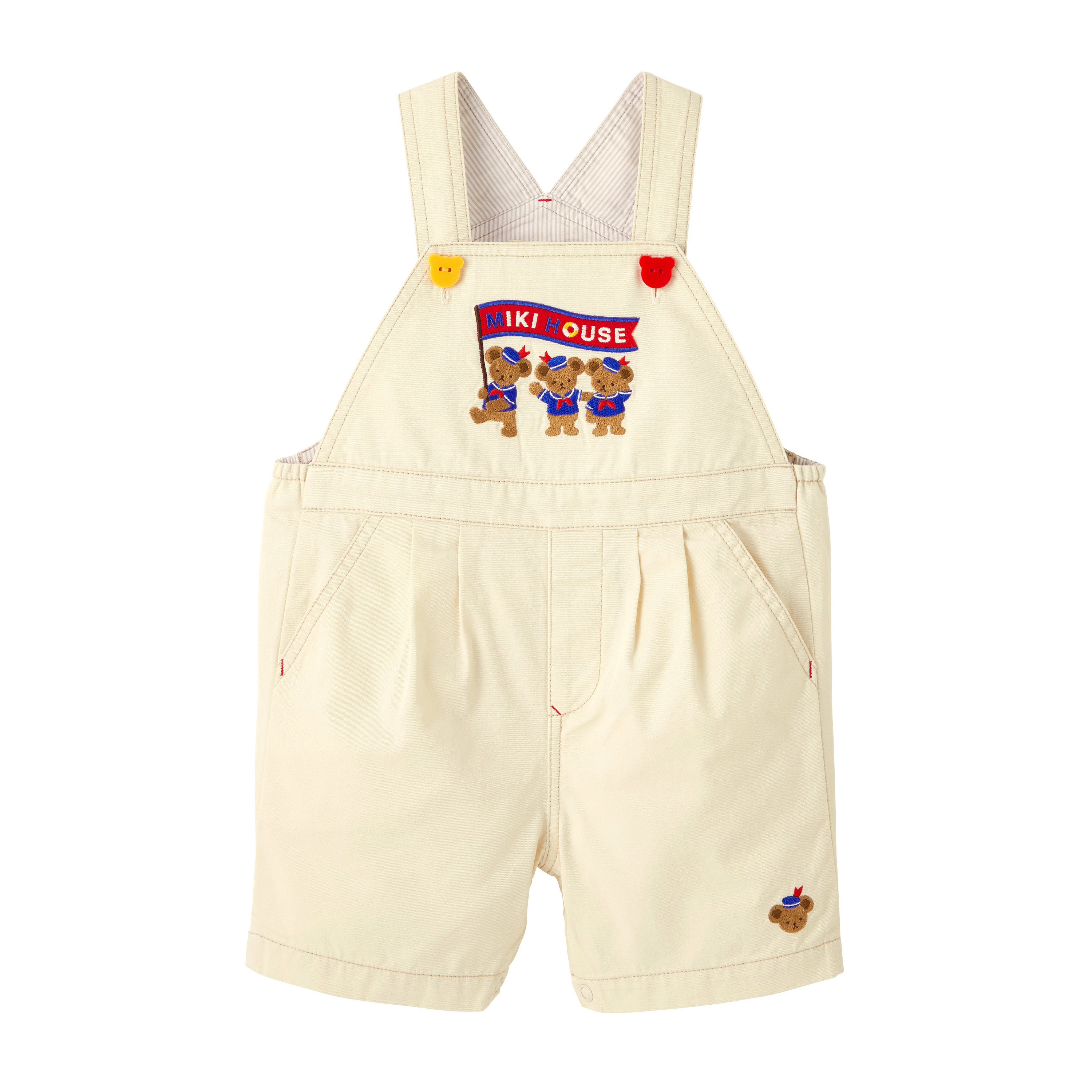 MIki House 小熊工人褲