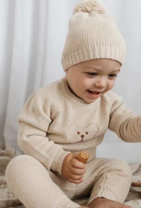 Jamie Kay-Ethan Jumper針織上衣(Oatmeal Marle)