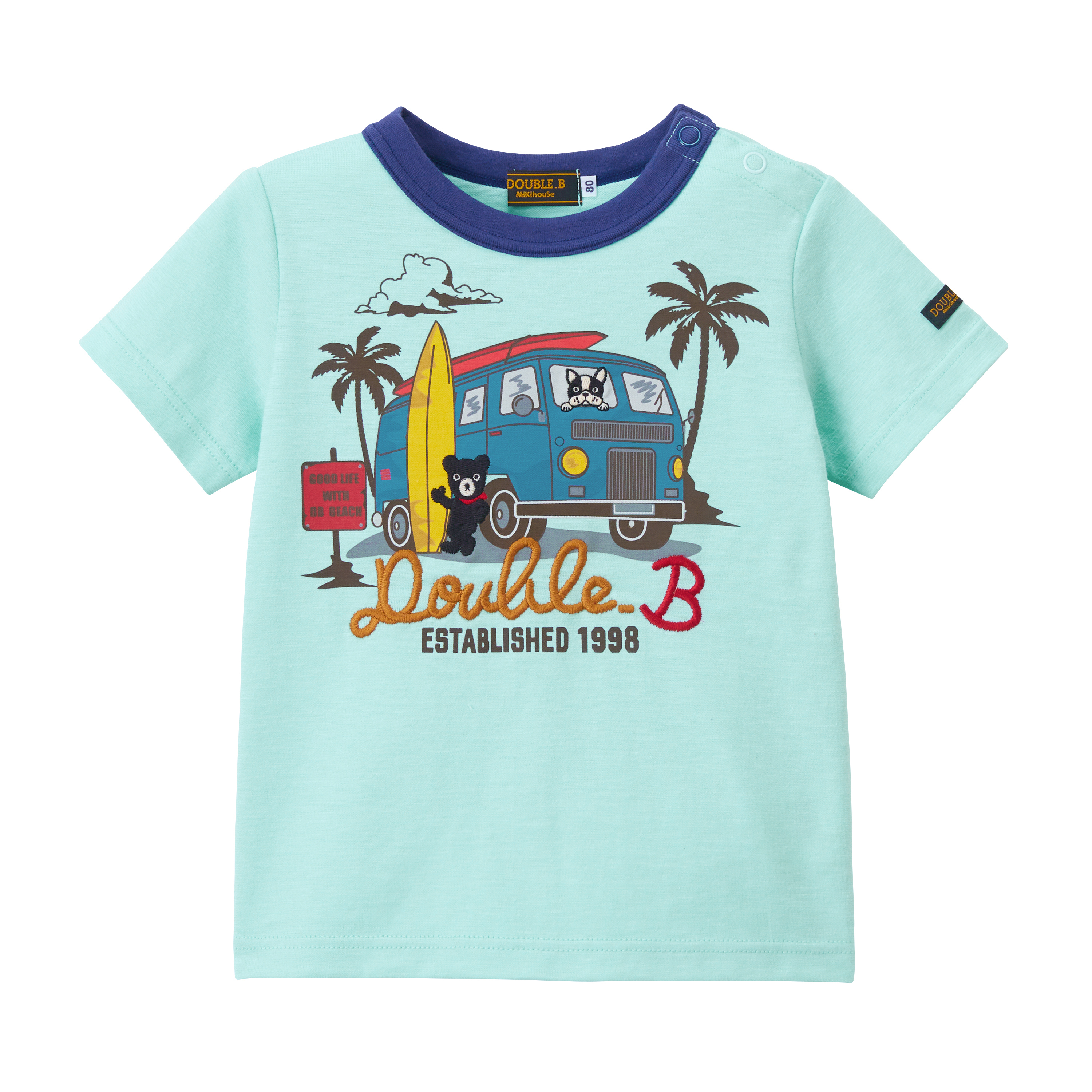 Double B 度假風T卹