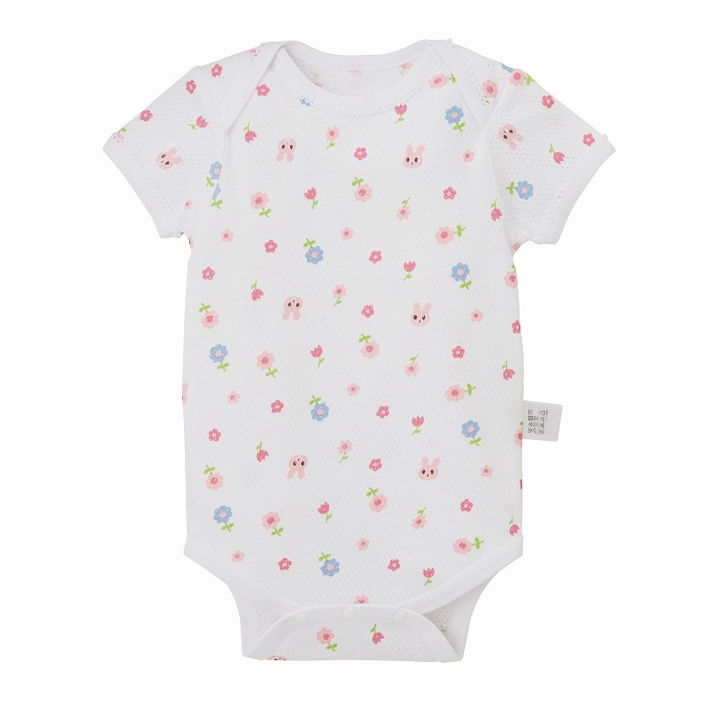 HB 短袖蕾絲網棉布緊身上衣