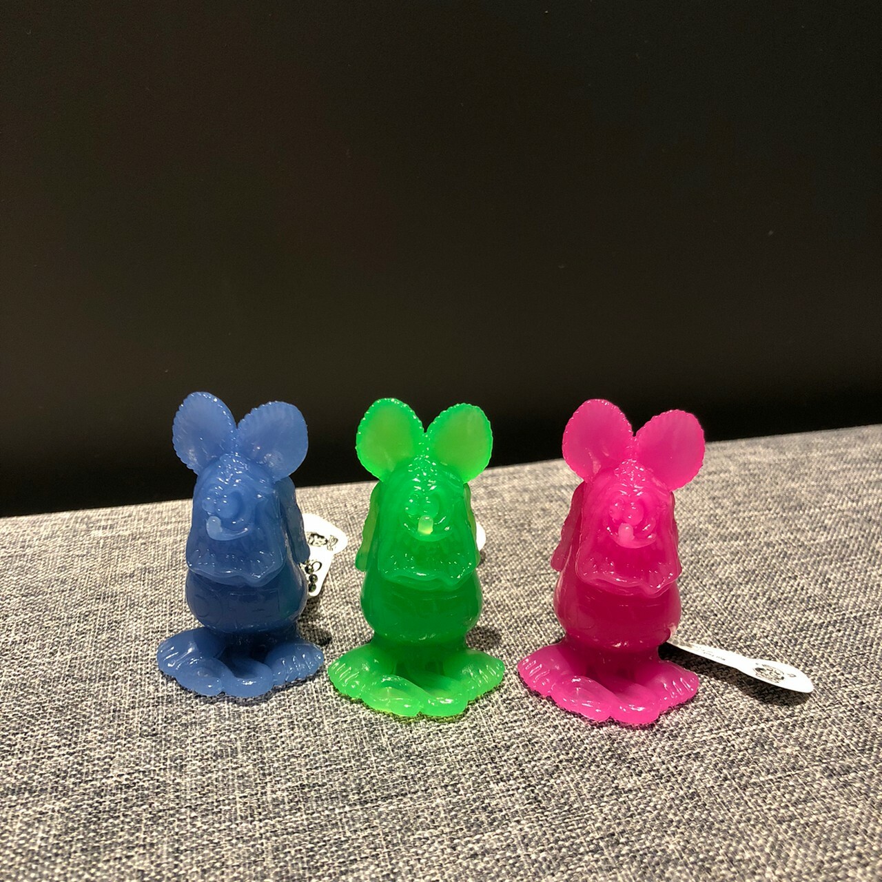 RAT FINK 立體芬克鼠珠鏈吊飾 / 鑰匙圈