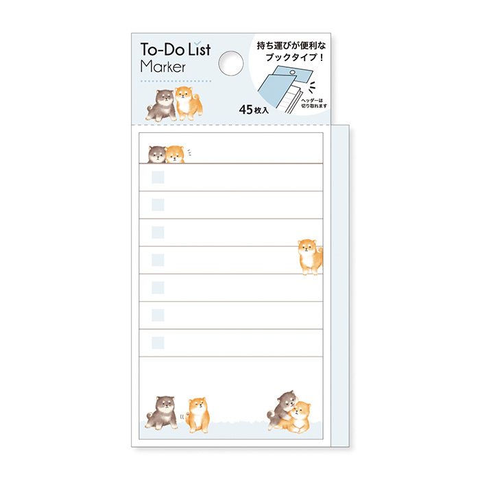 Mind Wave Sticky Note－Mame Mame To-do List Series (Japanese Stationery Brand)