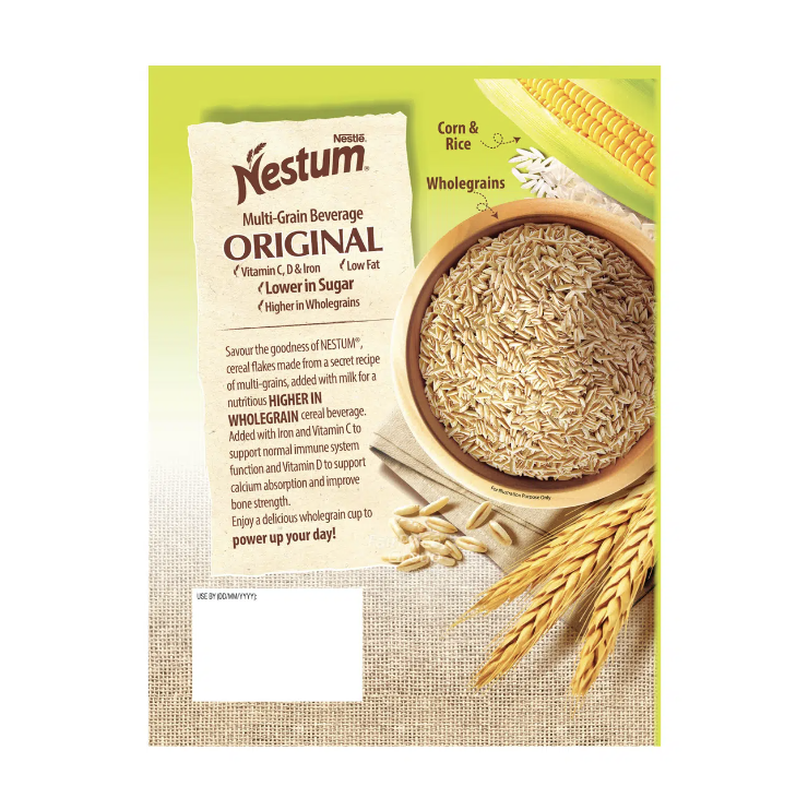 雀巢 Nestum 3合1 少甜全麥麥片 - 原味