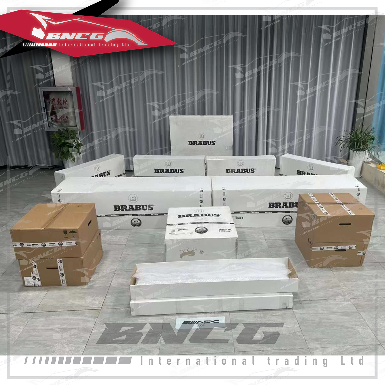 賓士 Benz G Class W464 改裝 Brabus款 大包圍 水箱罩標 車頂燈 引擎蓋 尾翼 鋁圈 備胎蓋