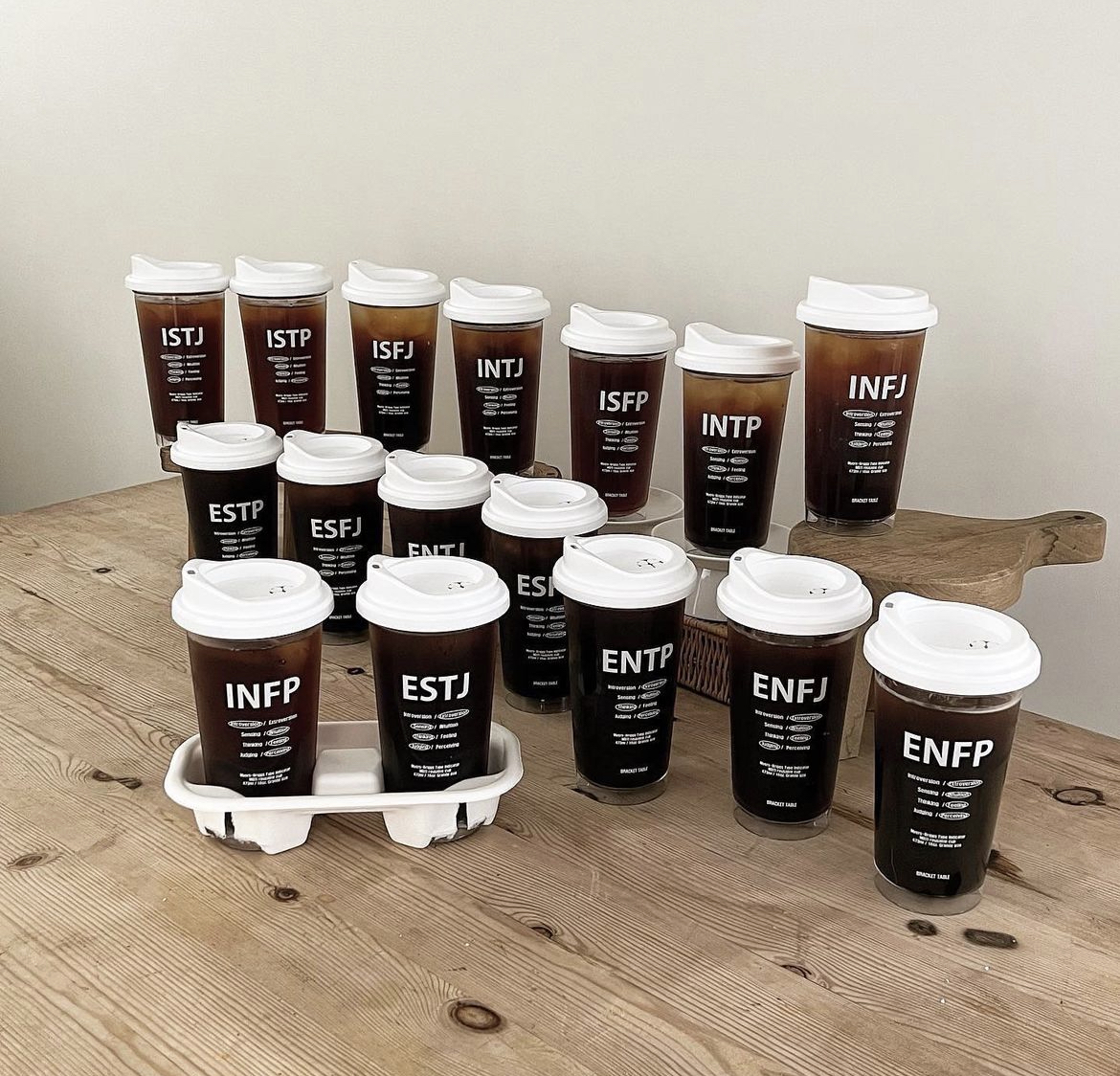 Bracket Table - MBTI TUMBLER
