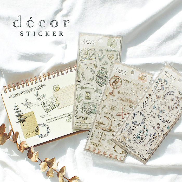Mind Wave Sticker－Décor Series (Japanese Stationery Brand)