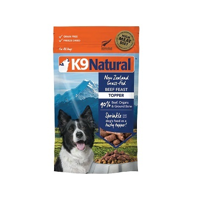 K9 凍乾狗-牛肉盛宴 500g / 1.8kg /3.6kg