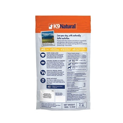 K9 凍乾狗-鮮雞盛宴 500g / 1.8kg/3.6kg