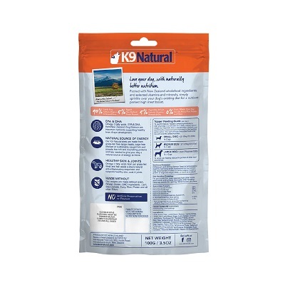 K9 凍乾狗-羊肉+三文魚盛宴 500g/1.8kg/3.6kg