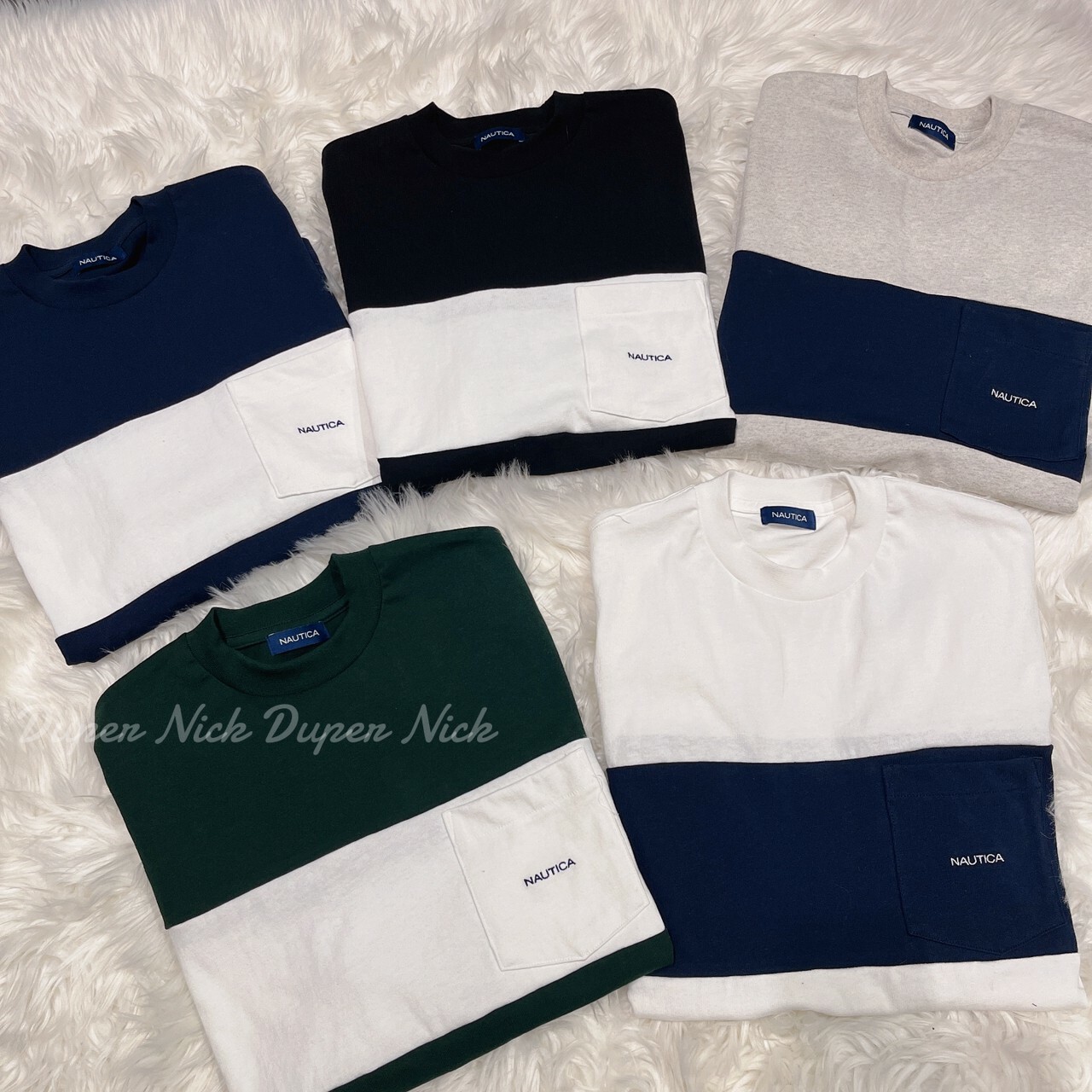 日本NAUTICA 橫條短袖TEE 「限時優惠」