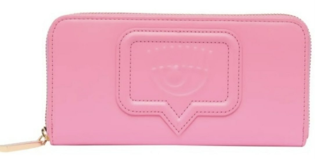 [S] CHIARA FERRAGNI 74SB5PA1 ZS517424 EYELIKE LONG WALLET,PINK, 8052672427038 (SCF197)